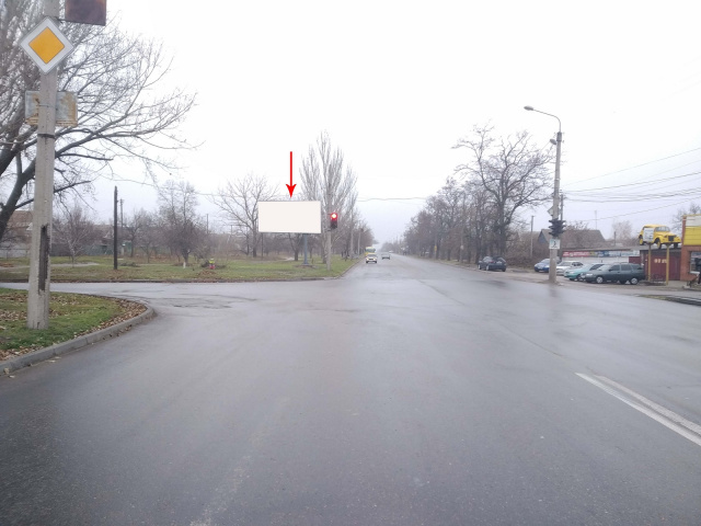 Щит 6x3,  Нп42B,на перехресті вул. Героїв Чорнобиля та вул. Херсонської