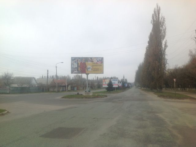 Щит 6x3,  Нп05А2,вул.Електрометалургів - ул.Некрасова на розділовій смузі