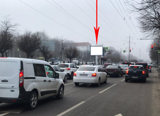 Беклайт 3.14x2.32,  t128A,просп. Олександра Поля - вул. Гавриленко, рух вгору