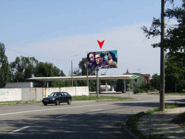 Щит 6x3,  m027B,вул. Космічна, 30, АЗС Sentosa Oil