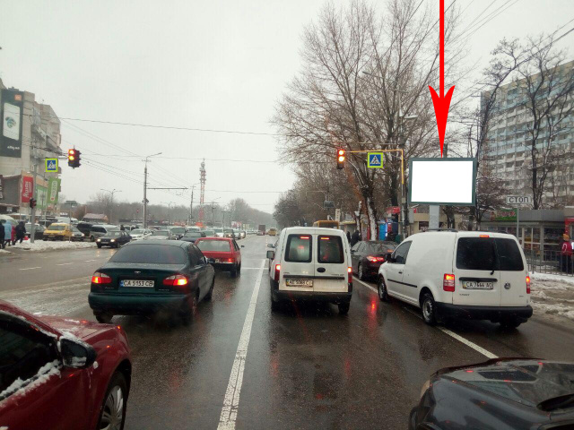 Скролл 3.14x2.32,  t088A2,просп. Гагаріна, навпроти ТРЦ ДАФІ, біля ресторану МАКДОНАЛЬДС, біля світлофора