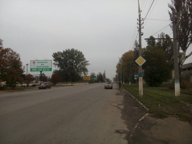 Щит 6x3,  дз33Б,вул. Січеславський шлях (район станції "Баглій), напрямок до виїзду з міста