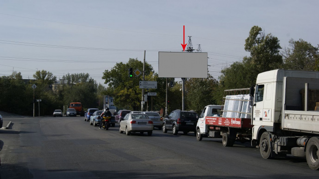 Щит 6x3,  s205А,вул. Журналістів - вул. Дніпросталівська (Винокурова), біля світлофора