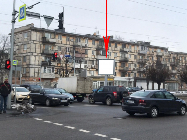 Беклайт 3.14x2.32,  t128B,просп. Олександра Поля - вул. Гавриленко, рух вгору