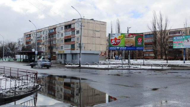 Щит 6x3,  Пв07А,вул. Садовниченко, навпроти АТБ