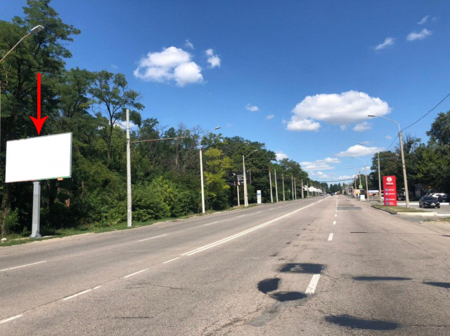 Щит 6x3,  112Б,вул. Запорізьке шосе (навпроти повороту на вул. Ентузіастів)
