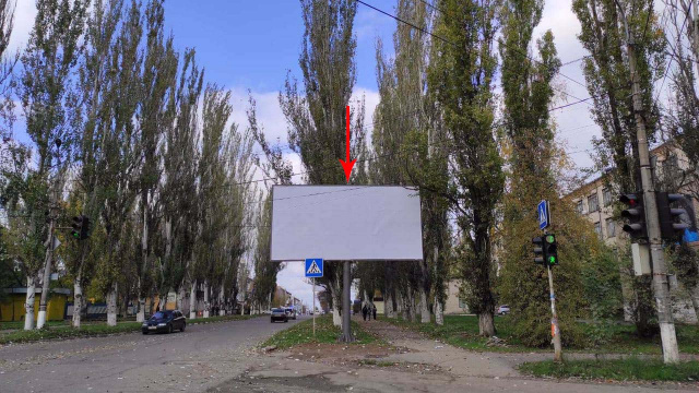 Щит 6x3,  Mg05A,перехрестя вул. Промислова та Лермонтова (навпроти буд. 4 по вул. Лермонтова)