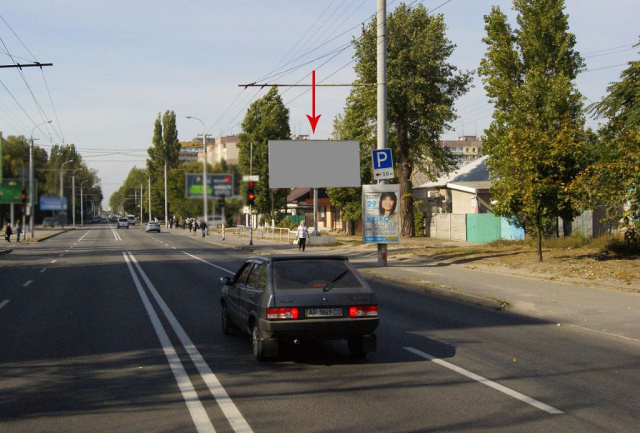 Щит 6x3,  025А,вул. Калинова, 38 (поруч АТБ) у бік ТРЦ КАРАВАН, на світлофорі