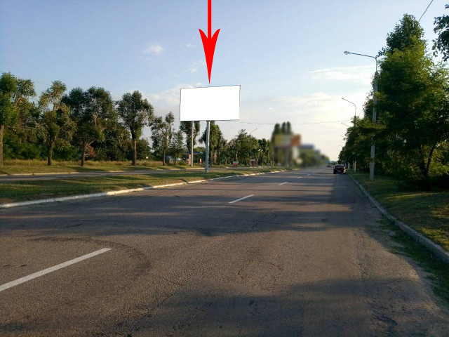Щит 6x3,  дз65Б,Єлизаветівське шосе (р-н в'їзду на мостовий перехід через р. Дніпро)