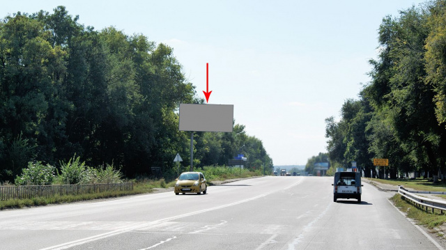 Щит 6x3,  s309Б,Трасса М04 (Криворожское шоссе, выезд из города)