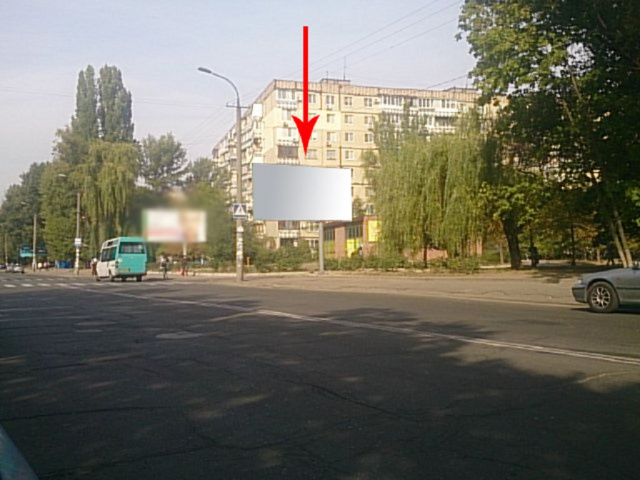 Щит 6x3,  s134А,просп. Героїв, 33, в центр