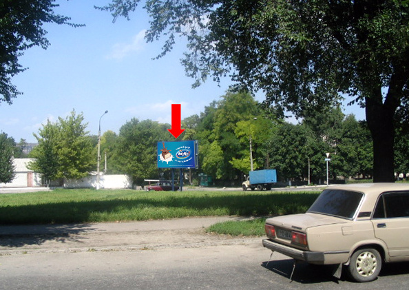 Щит 6x3,  дз48Б,просп. Аношкіна - вул. Республіканська, рух з центру
