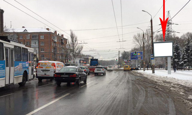 Беклайт 3.14x2.32,  t087A,просп. Богдана Хмельницького, 31 Д, біля маг. ЕЛЬДОРАДО, біля світлофора
