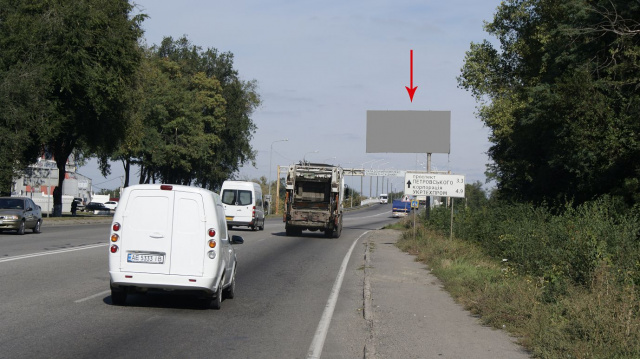 Щит 6x3,  s309А,Трасса М04 (Криворожское шоссе, въезд в город со стороны Кривого Рога)