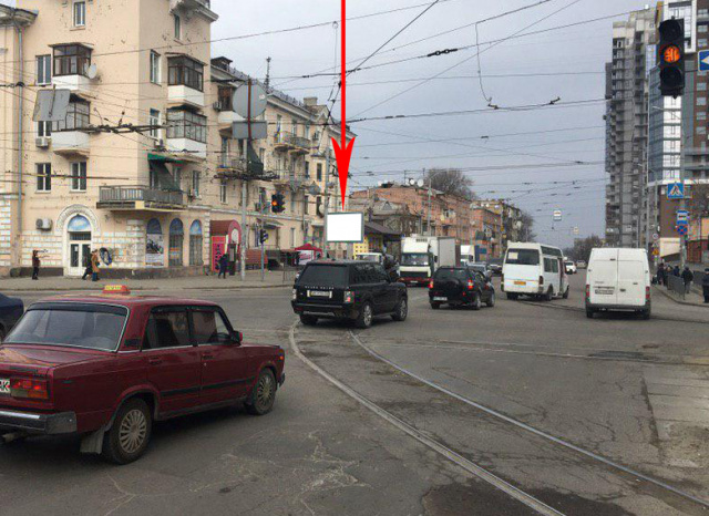 Беклайт 3.14x2.32,  t012B,вул. Шмідта - просп. Пушкіна, біля світлофору