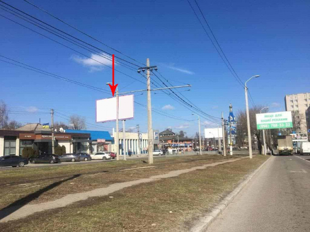 Щит 6x3,  t033B,вул. Робоча, 8, до центру