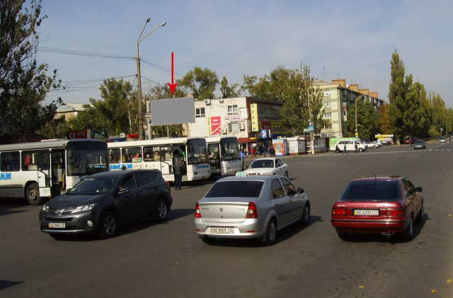 Щит 6x3,  049Б,вул. Калинова - вул. П. Калнишевського (Косіора), навпроти ДК "Металургів"
