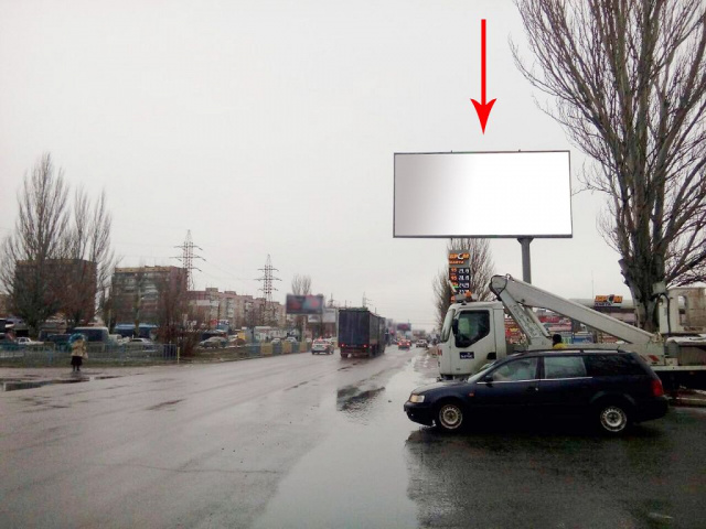Щит 6x3,  124А,Донецьке шосе, поворот на ТРЦ КАРАВАН, МАКДОНАЛДС, ОЛДІ