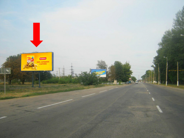 Щит 6x3,  дз45Б,вул. Січеславський шлях, район станції "Баглій"