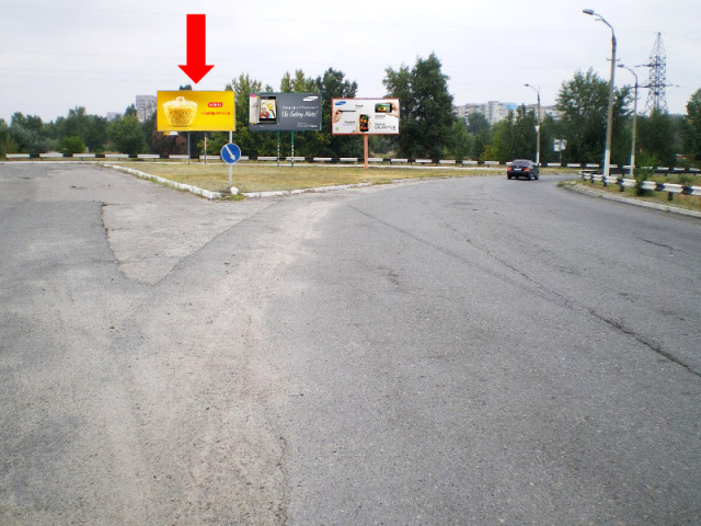 Щит 6x3,  дз60А,Лівий берег, з'їзд з мосту