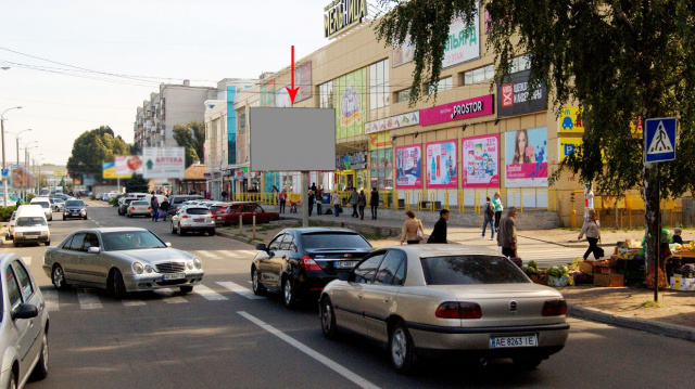 Щит 4x3,  s115А,вул. Калинова, 9А, біля ТЦ "Міріада", ТЦ "Наутілус"