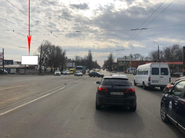 Щит 6x3,  s157B,просп. Богдана Хмельницького - вул. Шинна, на світлофорі