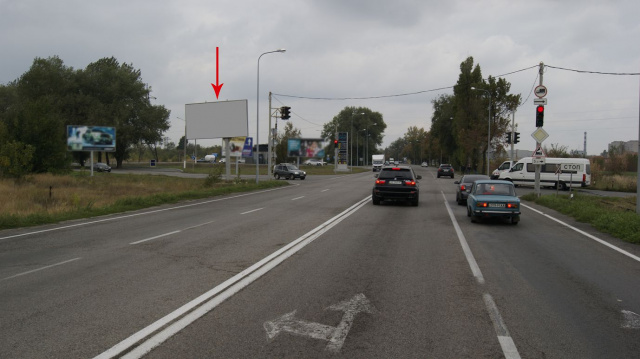 Щит 6x3,  s305Б,вул.Аеропортівска - вул.Старокодакська, біля світлофора