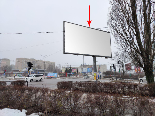 Щит 6x3,  дз19Б,просп. Перемоги - просп. Героїв АТО(2), напрямок до кинотеатру Мир