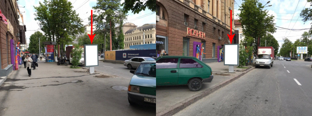 Сітілайт 1.2x1.8,  t184B,просп. Дмитра Яворницького, 65