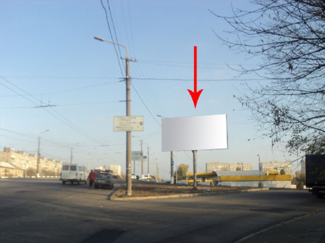 Щит 6x3,  s124А,просп. Мануйлівський (Воронцова) заїзд на просп. Слабожанський (Правда)