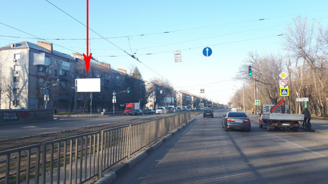 Щит 6x3,  t081B,просп. Богдана Хмельницького, буд. №24 - вул. Гавриленка, напрямок в сторону центру
