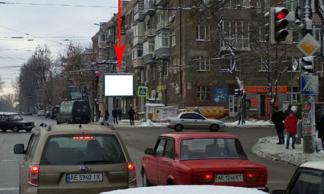 Скролл 3.14x2.32,  t085A2,просп. Богдана Хмельницького - вул. Титова, буд. №1, біля світлофору
