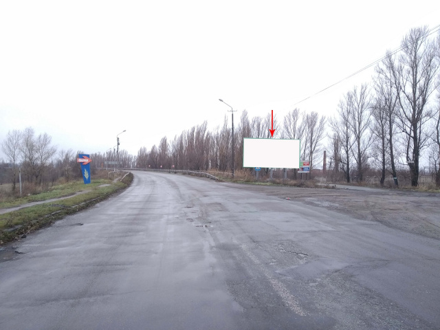 Щит 8x4,  Нп35A, в'їзд в місто зі сторони м.Дніпро, рух в напрямку центра міста  (біля АЗС ОККО)_Арх
