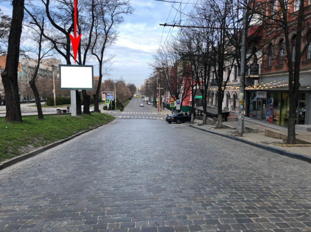 Скролл 3.14x2.32,  s189A6,просп. Дмитра Яворницького - вул. Барикадна, до ТРЦ ЦУМ, МАКДОНАЛДС