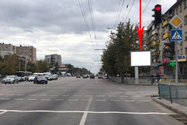 Беклайт 3.14x2.32, t217A,просп. Слобожанський (Газети Правда), 117 - вул. Байкальська, на світлофорі Беклайт 3.14x2.32, t217A,просп. Слобожанський (Газети Правда), 117 - вул. Байкальська, на світлофорі