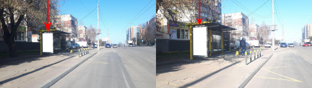 Зупинка 2.01x1.21,  Zdp018B2,Слави бульв., біля буд. 46, перед вул.Євпаторійська