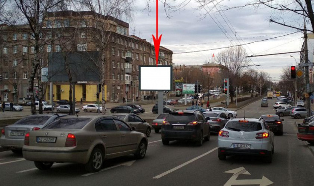 Скролл 3.14x2.32,  089A2,просп. Олександра Поля - вул. Володимира Антоновича, рух вгору