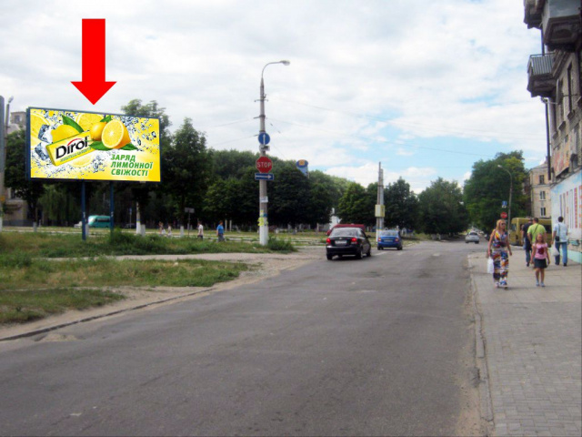 Щит 6x3,  дз49Б,просп. Свободи - просп. Аношкіна, виїзд на просп.Свободи