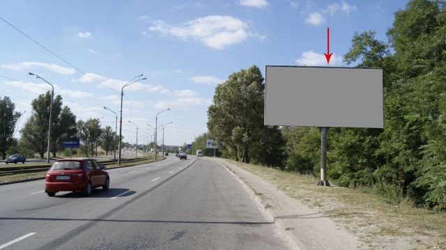 Щит 6x3,  093А,вул. Донецьке шосе (вїзд на Кайдацький міст)