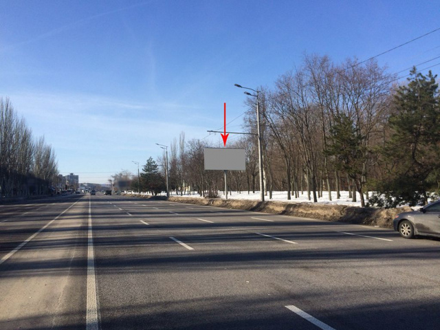 Щит 6x3,  s168А,вул. Набережна Заводська (навпроти McDonalds, Billa) опора 536-538