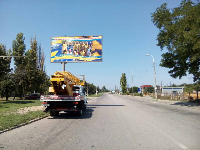 Щит 6x3,  дз02Б,вул. Січеславський шлях навпроти АГЗС "ВостокГаз", напрямок до центру