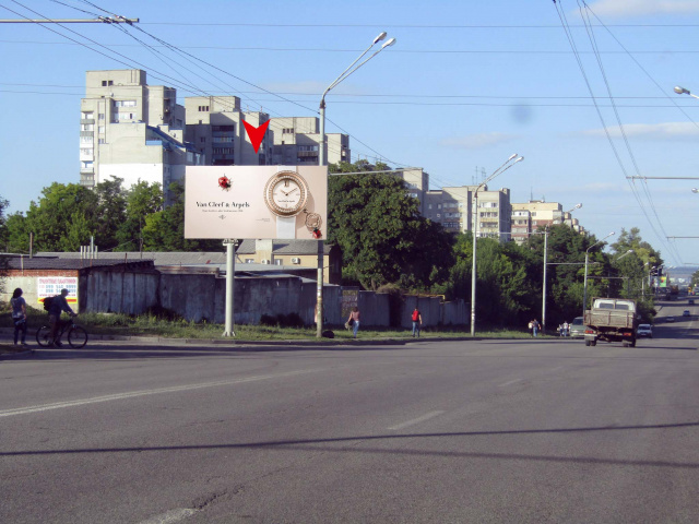 Щит 6x3,  m045B,бульв. Слави - просп. Праці, 15 (ж/м Сокіл-2)