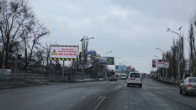 Щит 6x3,  Пв08Б,вул. Дніпровська - вул.Крилова, біля світлофора