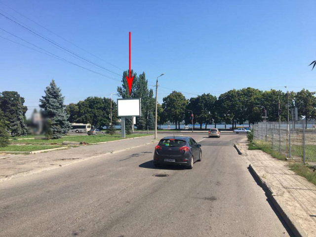 Беклайт 3.14x2.32,  t006B,вул. Січеславська Набережна - вул. Ливарна