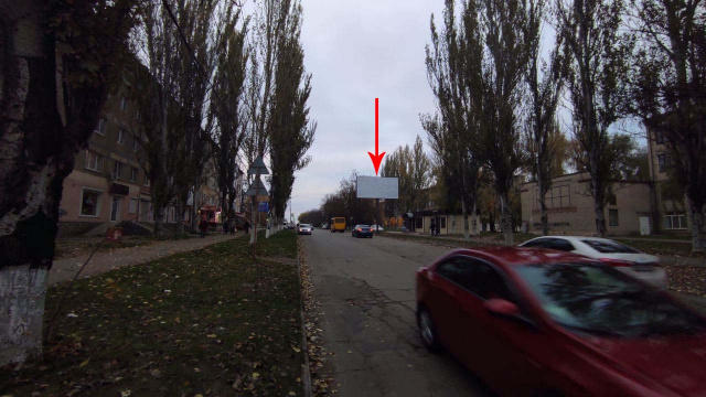 Щит 6x3,  Mg04A,поблизу спортивного клубу Надія по вул. Лермонтова (навпроти буд. 23 по вул. Лермонтова