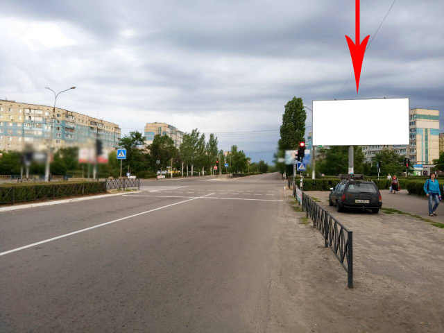 Щит 6x3,  дз18А,просп. Перемоги - просп. Героїв АТО(1), напрямок руху до АТБ, біля світлофора