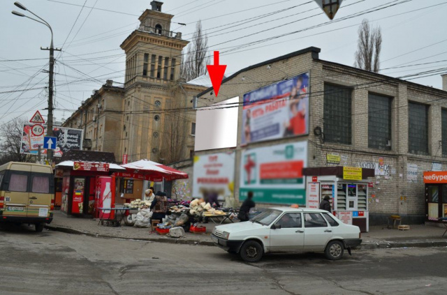 Щит 6x3,  080A1,пл. Старомостова (Островського) МАКДОНАЛДС, площина ліворуч, вгорі