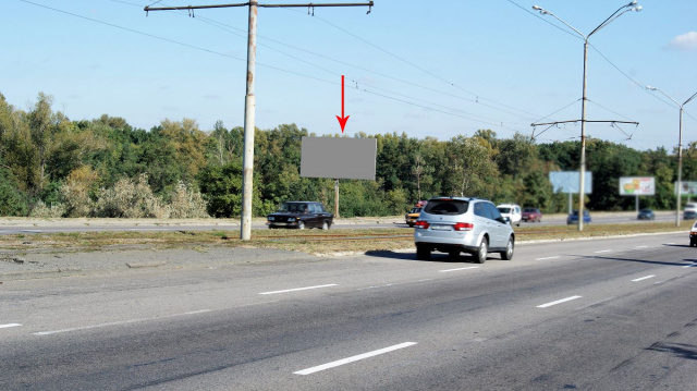 Щит 6x3,  056Б,вул. Донецьке шосе (заїзд на Кайдацький міст, по правій стороні)