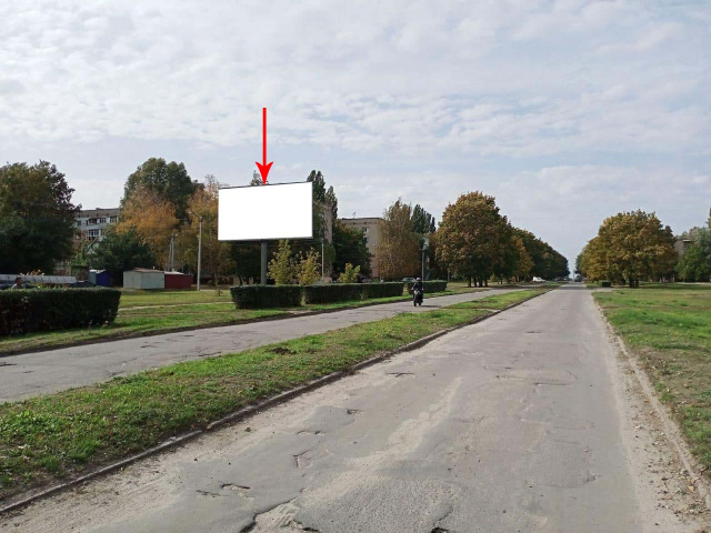 Щит 6x3,  Vg01B,в`їзд з вул. Промислової на бульвар Миру