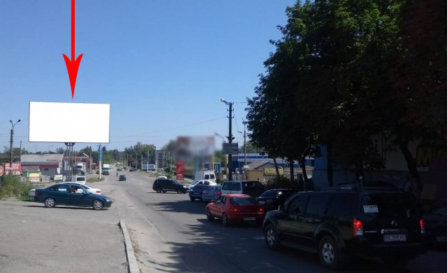 Щит 6x3,  дз28Б,вул. Широка, навпроти магазину "RuDi", рух до авторинку